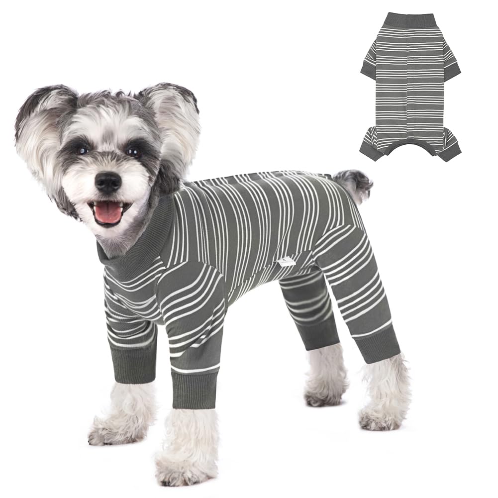 FEimaX Dog Recovery Suit After Surgery, Pet Abdominal Wounds Post Surgical Shirt for Dogs Cats, Puppy Spay Neuter Prevent Licking Onesie Alternative Bandages E-Collar &amp; Cone
