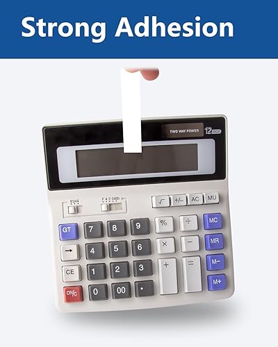 Miniatura 6 de Msudoku Etiqueta de vinilo de 34 pulgadas compatible con cartucho de etiquetas M21-750-595-WT M21-750-595, 0.75 pulgadas de ancho x 21 pies de