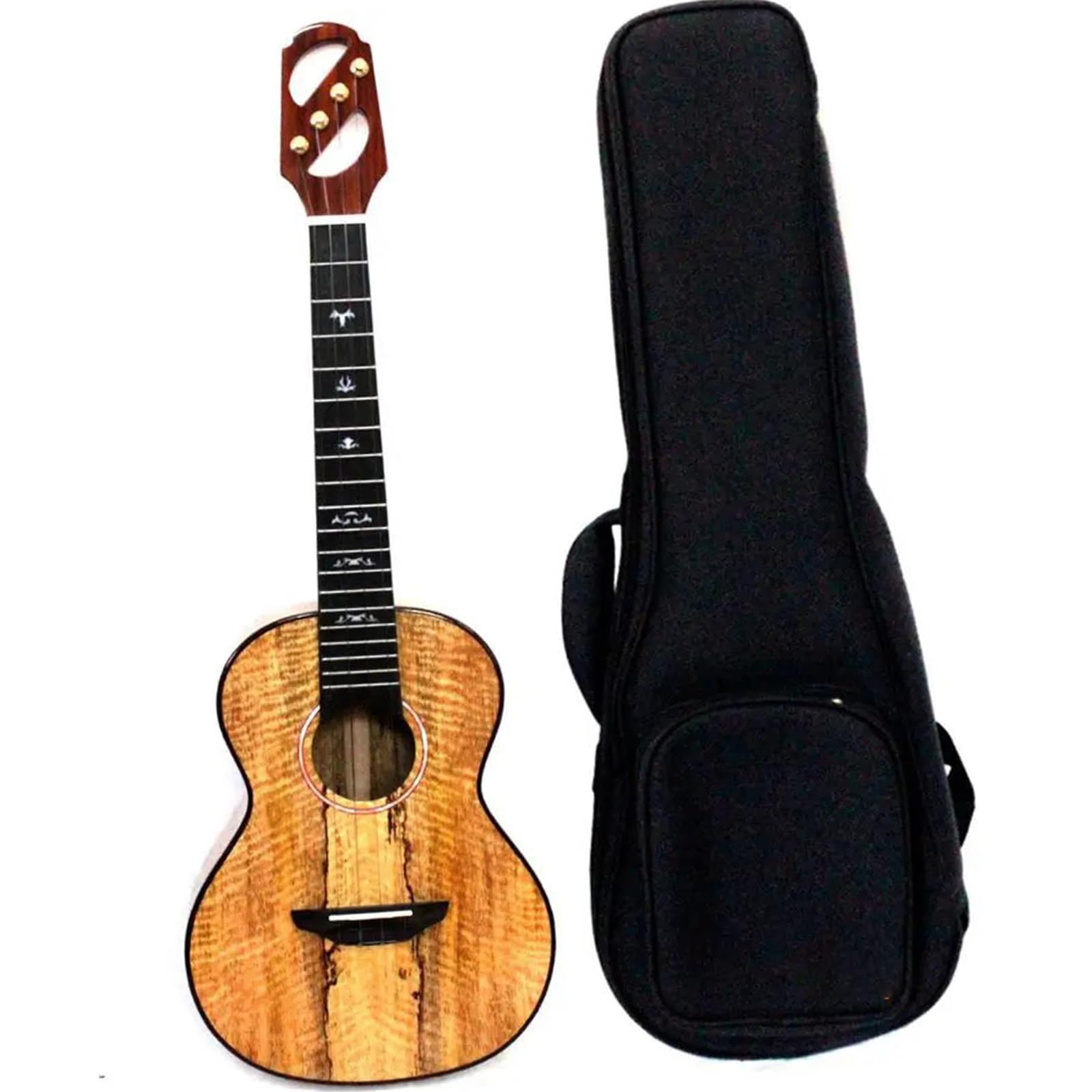 26-calowe Ukulele Tenorowe Z Litego Drewna Mango Z Torbą Koncertową początkujących ukulele