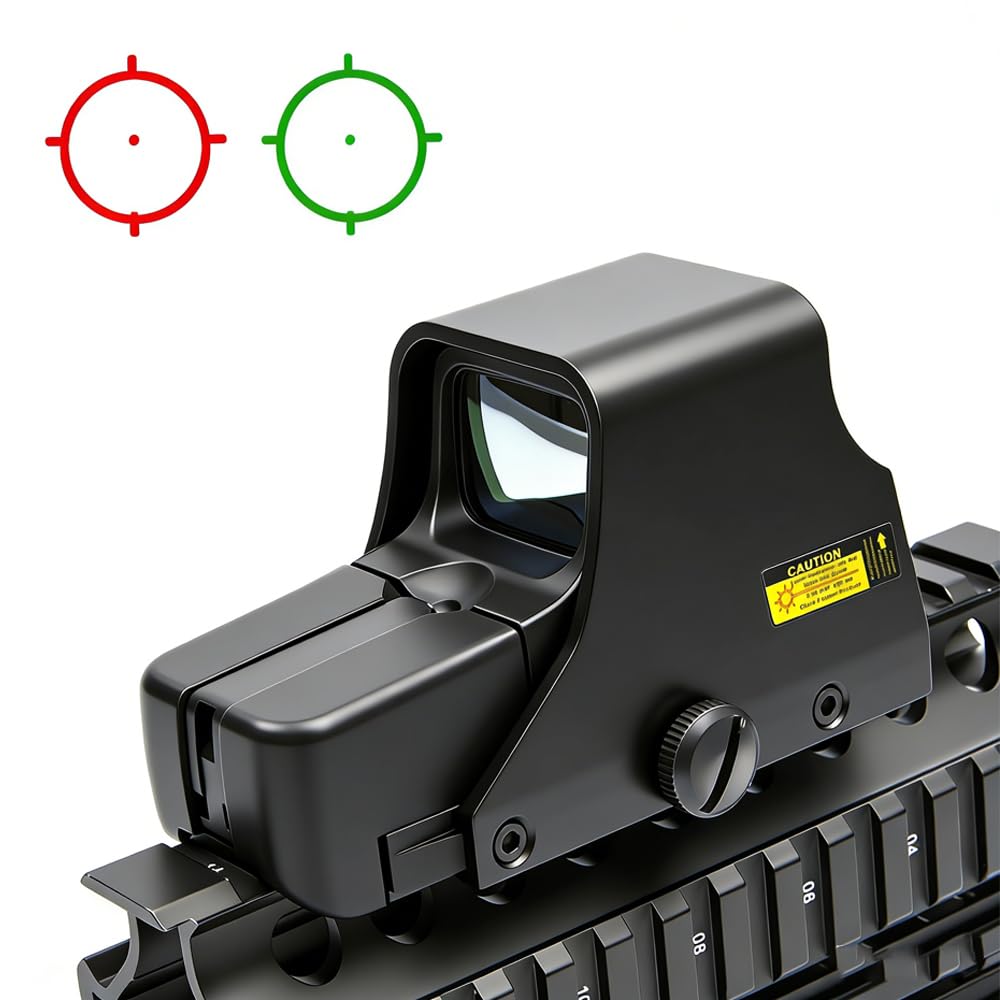 551 Metal Holographic Sight Bright Green & Red Dot Sight : Amazon