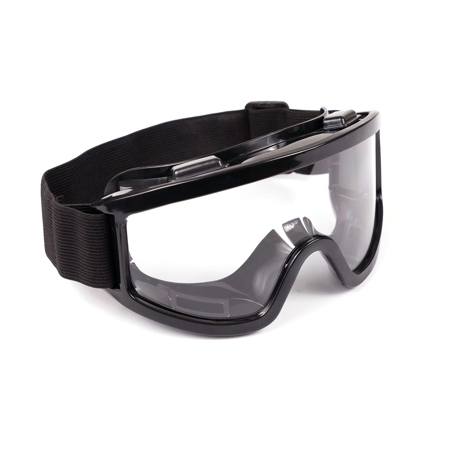 WICHARSH Adult Motorbike Motocross ATV/Dirt Bike Racing Transparent Goggles with Adjustable Strap (Black) (B0D24XZ37Z) Amazon Price History, Amazon Price Tracker