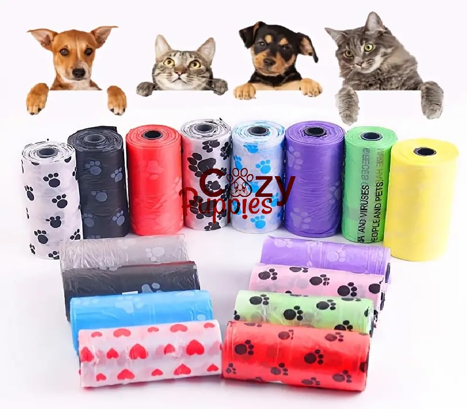 Pet Supplies Dog Poop Bags for Waste Refuse Cleanup, Doggy Roll Replacements for Outdoor Puppy Walking and Travel, Leak Proof and Tear Resistant (5 Rolls (75 Bag)) (B0CM16B4RB) Amazon Price History, Amazon Price Tracker