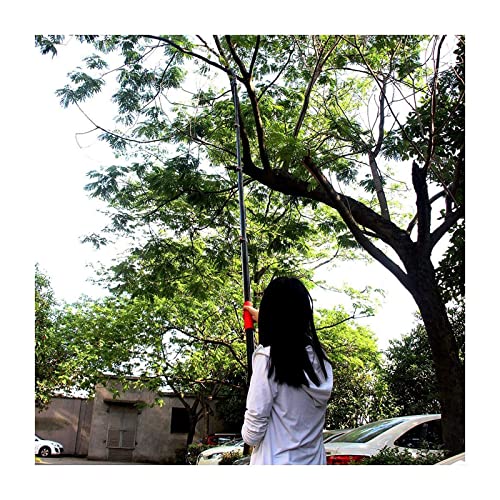 DONGSHUAI Telescopic Tree Pruner Foot Pole Pruning Saw/Long Extension Pole Saw/Tree Pruner Pole/Extendable Limb Saw And Trimmer 7.2M Working Height Extendable Gardening Tool - Image 4