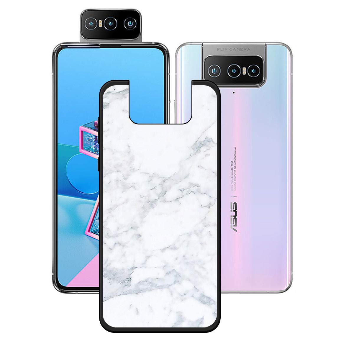 Amazon.co.jp: YZKJSZ Asus ZenFone 8 Flip ZS672KS 用ケース、ソフト