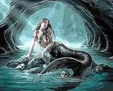 New Release Version 3.0 HD DIY Oil Painting by Numbers Kit Theme PBN Kit for Adults Girls Kids White Christmas Decor Decorations Gifts - Girl (Without Frame)