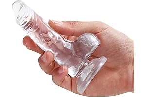 Beginner's Small Suction Dildo for Endless Hands-Free Pleasure