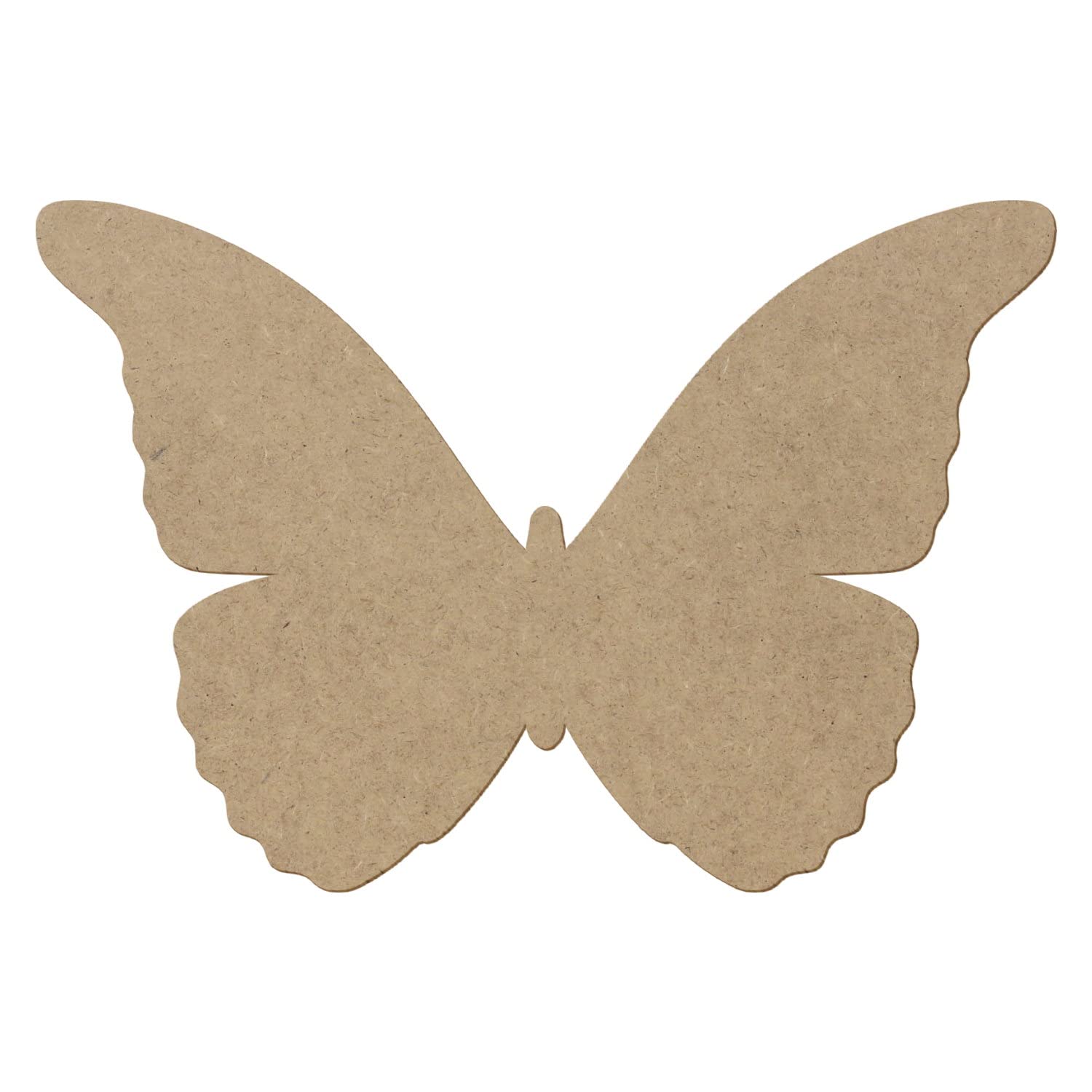 Papillon en bois MDF - Décoration bricolage 5-50 cm - Lot de 10 - Largeur : 30 cm