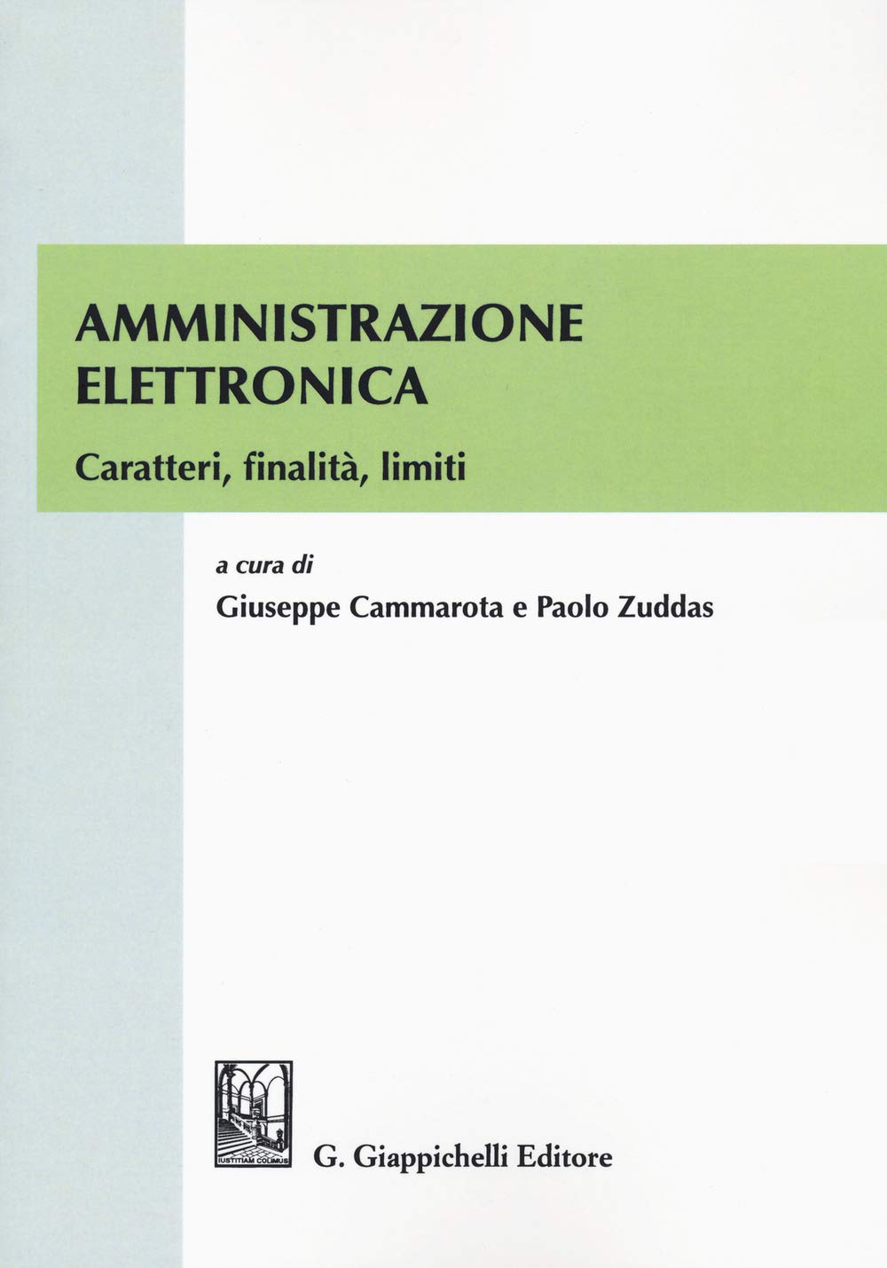 Amministrazione Elettronica. Caratteri, Finalità, Limiti - 4