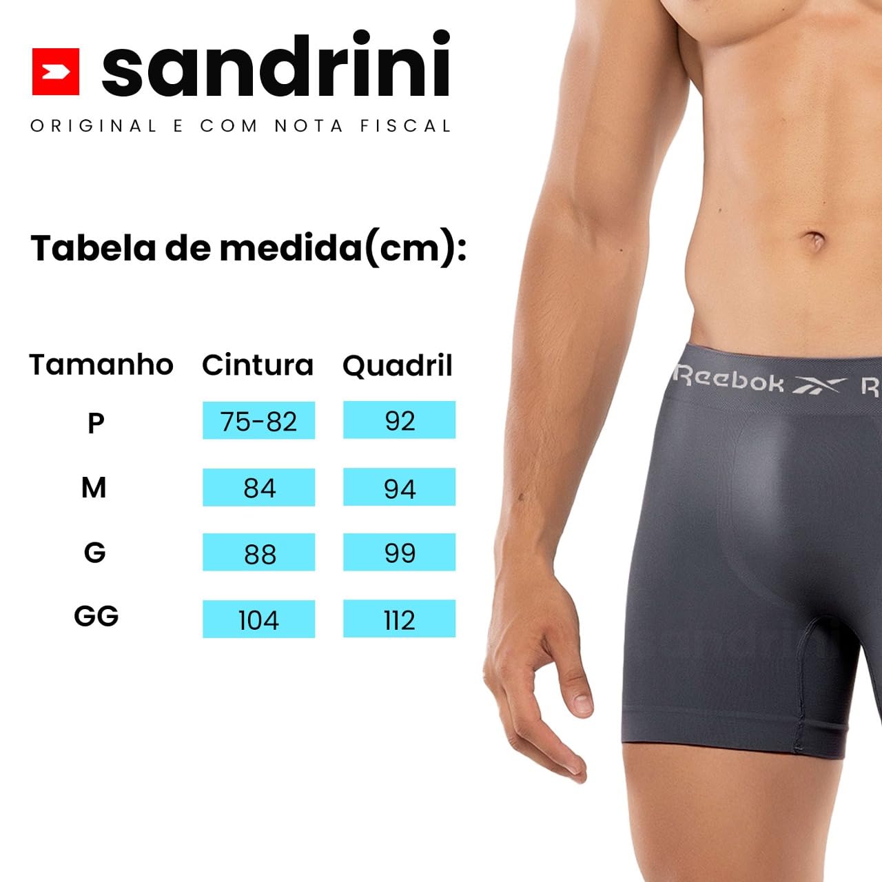 Kit 3 Cuecas Boxer Reebok Masculinas Microfibra Adulto Box Sem Costura Sortidas em promoção! Veja a oferta e mais achadinhos de Moda íntima 7 Hoje é o melhor dia para comprar Kit 3 Cuecas Boxer Reebok Masculinas Microfibra Adulto Box Sem Costura Sortidas com aquele preço maroto! Promoção! Aproveite a oferta! 7