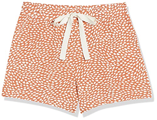 Image of Amazon Essentials Women's Lightweight Breathable Lounge Terry Pajama Shorts with Elastic Waist, Drawstring