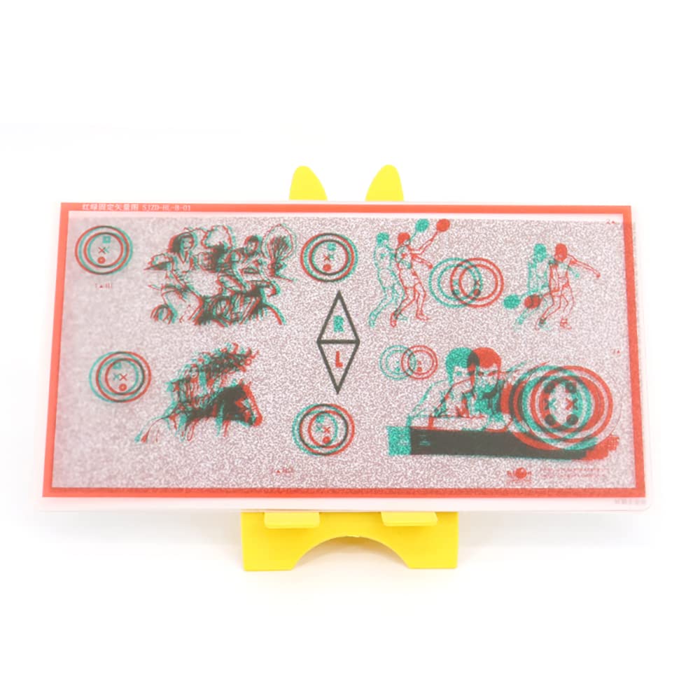 Carte d'entraînement stéréo pour correction de la vision Rouge/vert