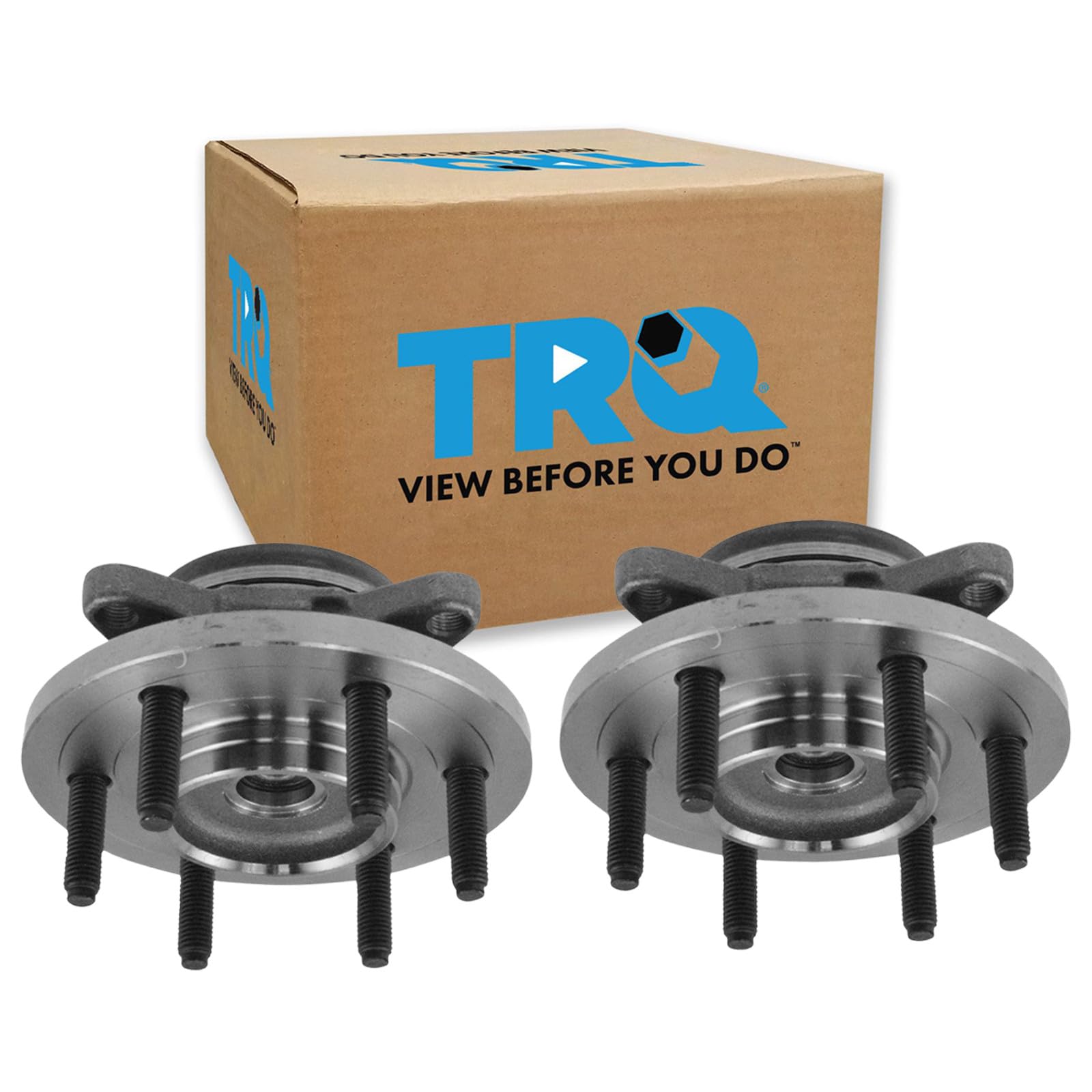 TRQ 2 Piece Wheel Bearing &amp; Hub Assembly Set