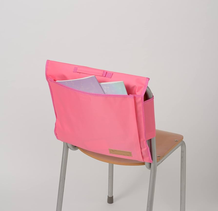 Amazon｜背もたれ式防災頭巾用ポケット付カバー ピンク 約34