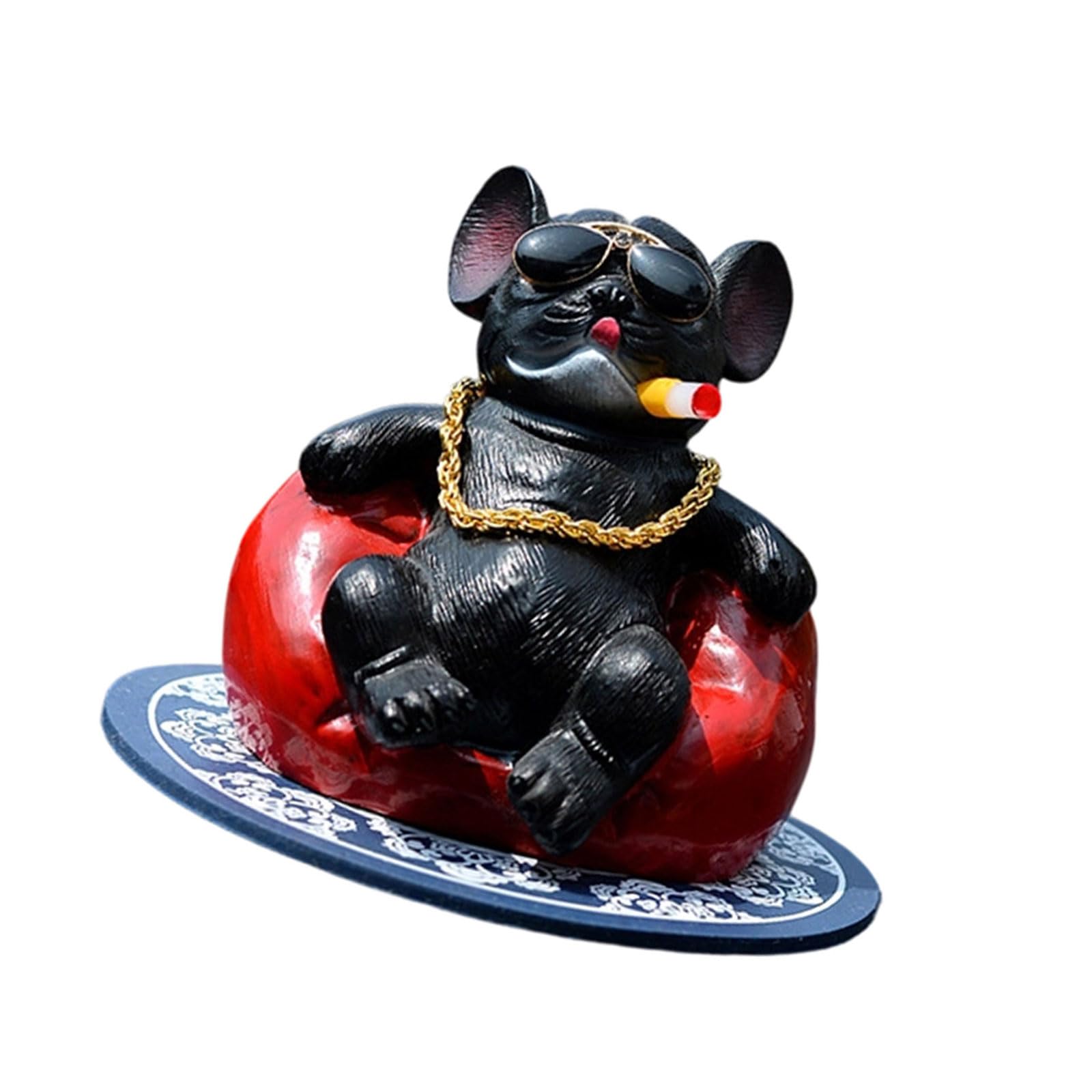 HZBB Car Rearview Mirrour Accessories, Sofa Animal Car Dashboard Decoration Cars Ornament, Funny Automotive Automotive