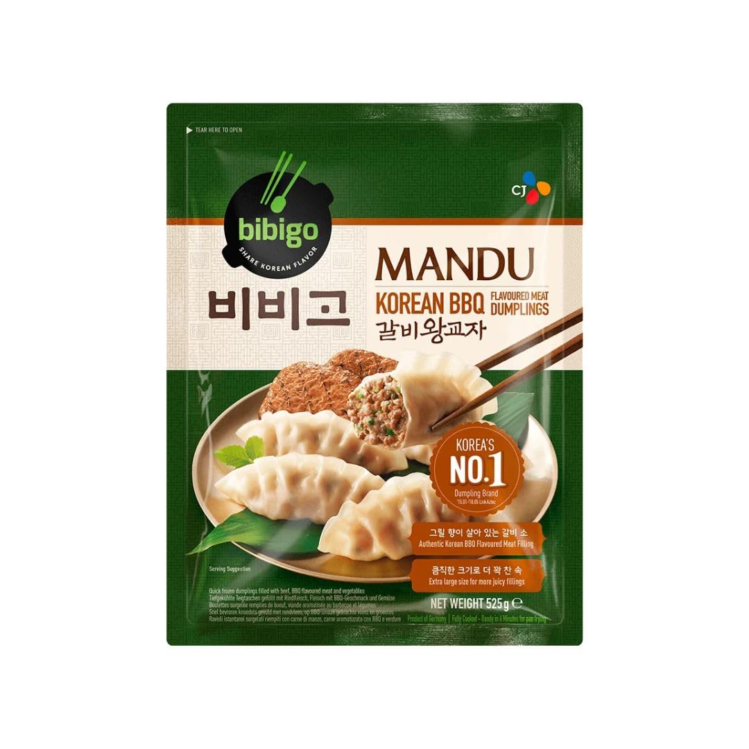 Bibigo Gyoza Coreana BBQ 525g
