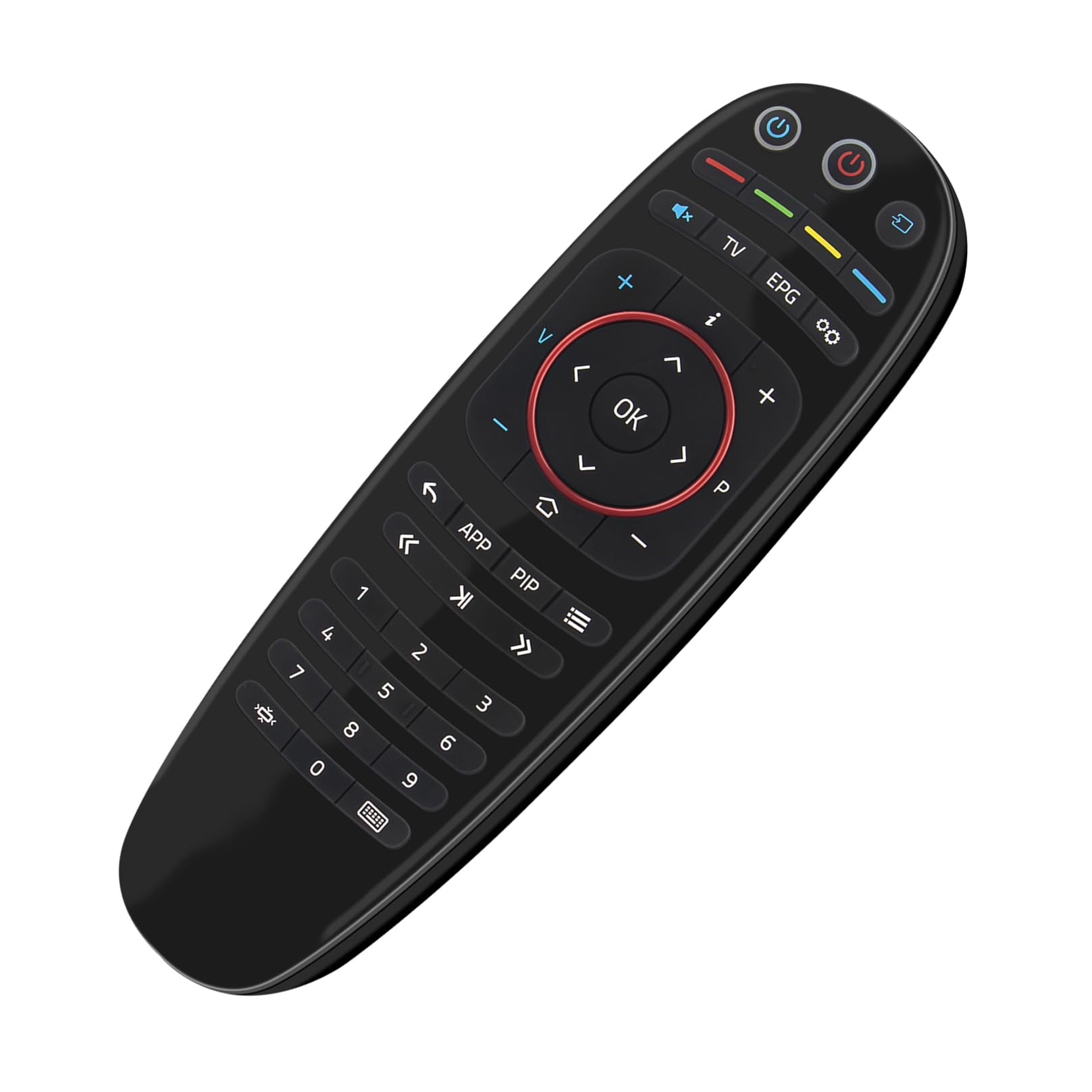 Replacement Remote Control Compatible with Infomir MAG 544 W3, MAG544, MAG524, MAG520, MAG322, MAG 420, MAG 544, MAG 524, MAG 424, MAG 324, 324W2, 524W3, MAG 524w3, MAG 424w3 Linux-Based Set-top Box