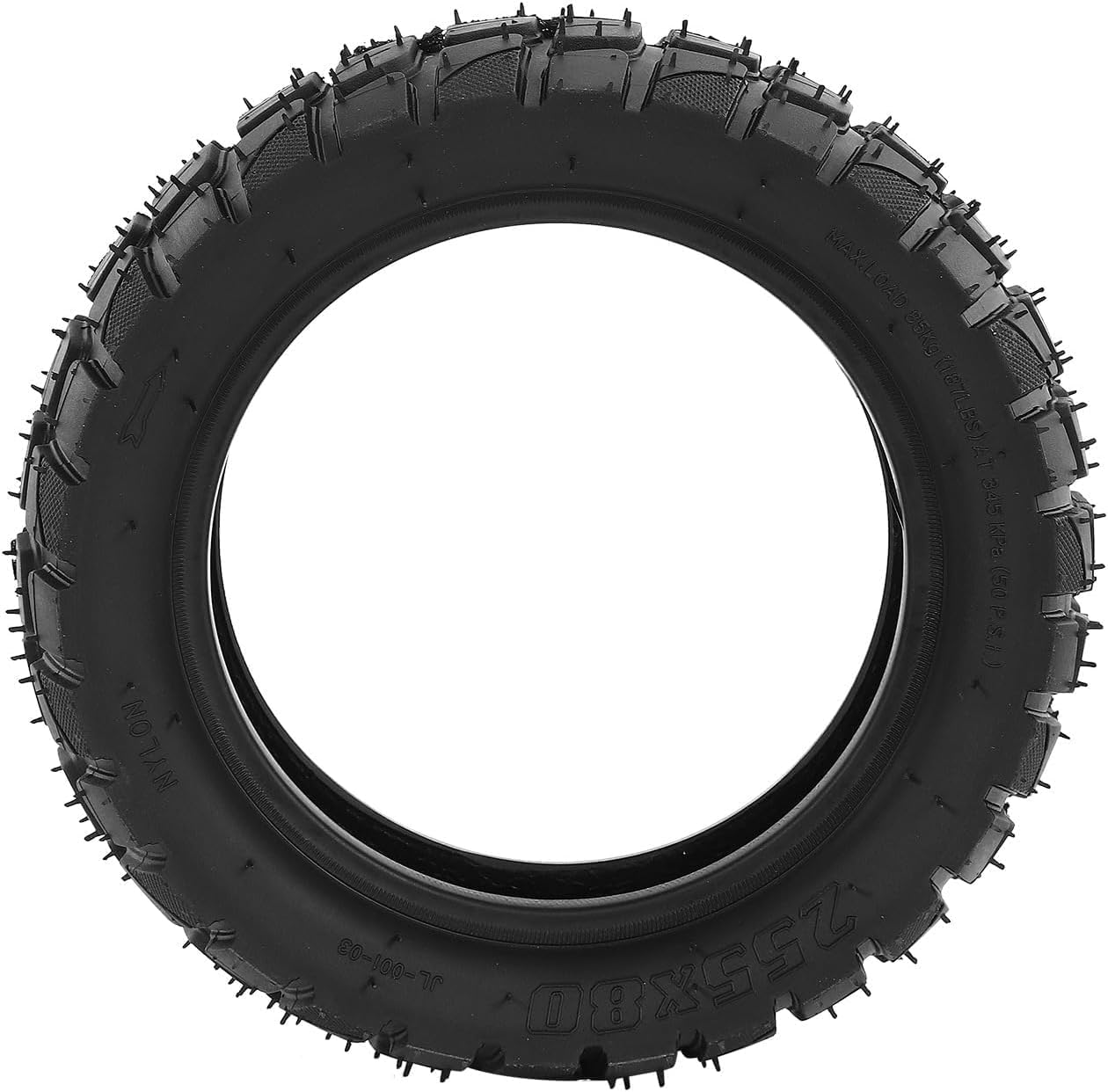 255X80 Inner Tube Outer Tyre for Kugoo Kirin G3 Pro KuKirin G3 Pro Electric Scooter 255 * 80 Off Road Tires Pneumatic Tyre Accessory (Outer Tire)