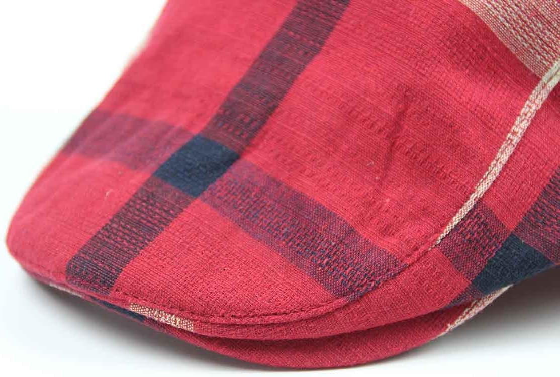 2 Pack Men's Plaid Cotton Flat Newsboy Ivy Cabbie Golf Gatsby Cap Hat - Image 2