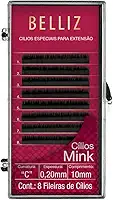 Belliz Cilios Para Alongamento Mink C 020 10mm