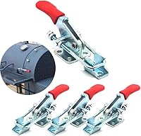 Vista 8 de Abrazadera de pestillo de palanca ajustable 4001, 330 libras 330.7 lbs de capacidad de sujeción, 4001 abrazadera de palanca de cierre de liberación