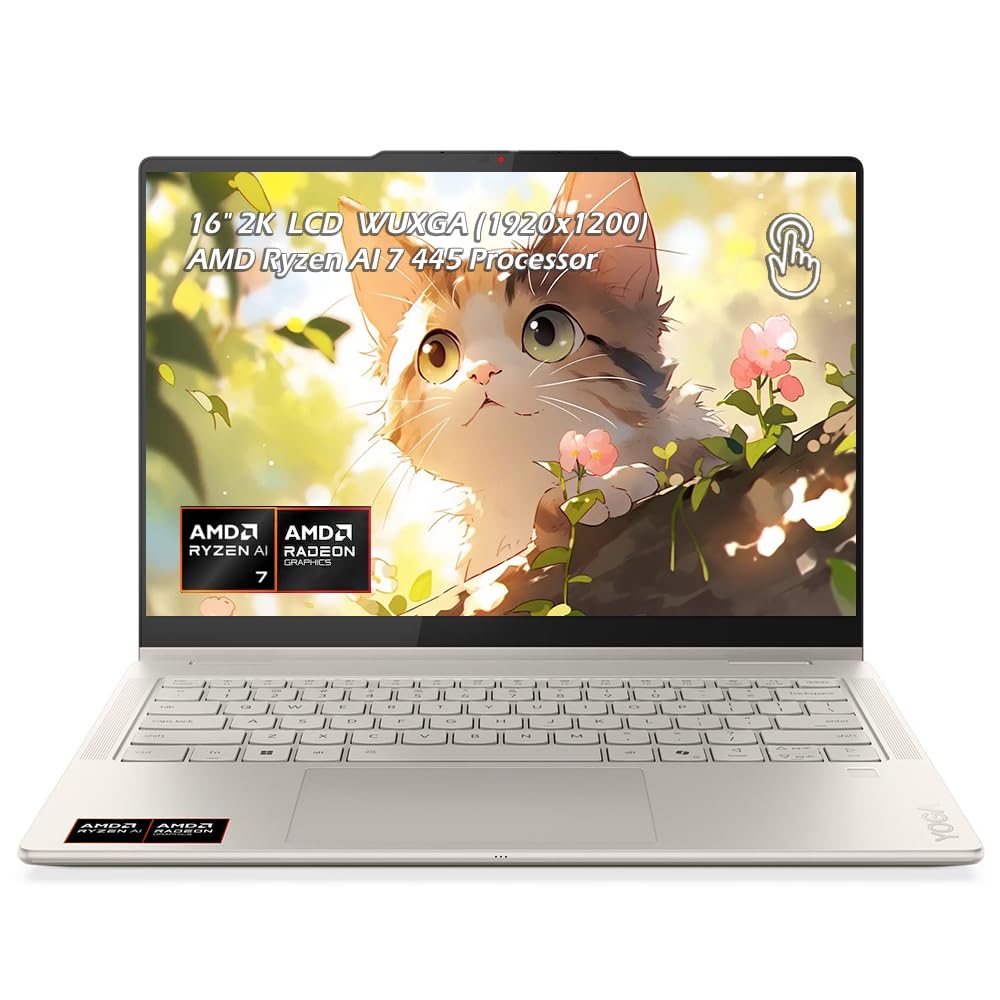 Amazon.com: Lenovo Yoga 7 2-in-1 16 WUXGA (1920x1200) Touch Laptop