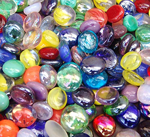 Miracolors - Vase Fillers - Glass Gems â€¦ (5 LB, Mixed Colors)