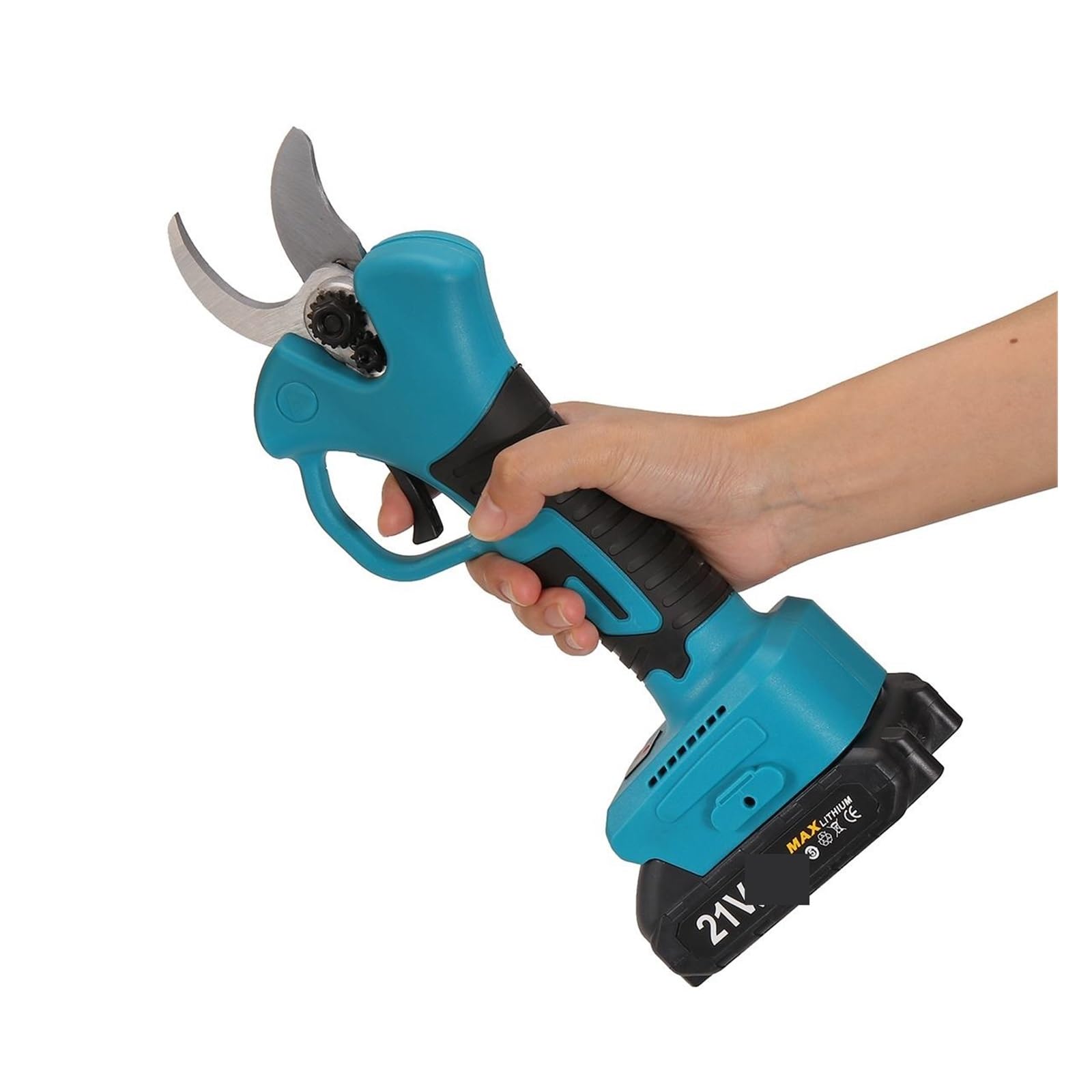 Podadora eléctrica sin escobillas de 30mm, herramienta cortadora de ramas de árboles frutales recargable inalámbrica,Serie profesional(2 Battery)