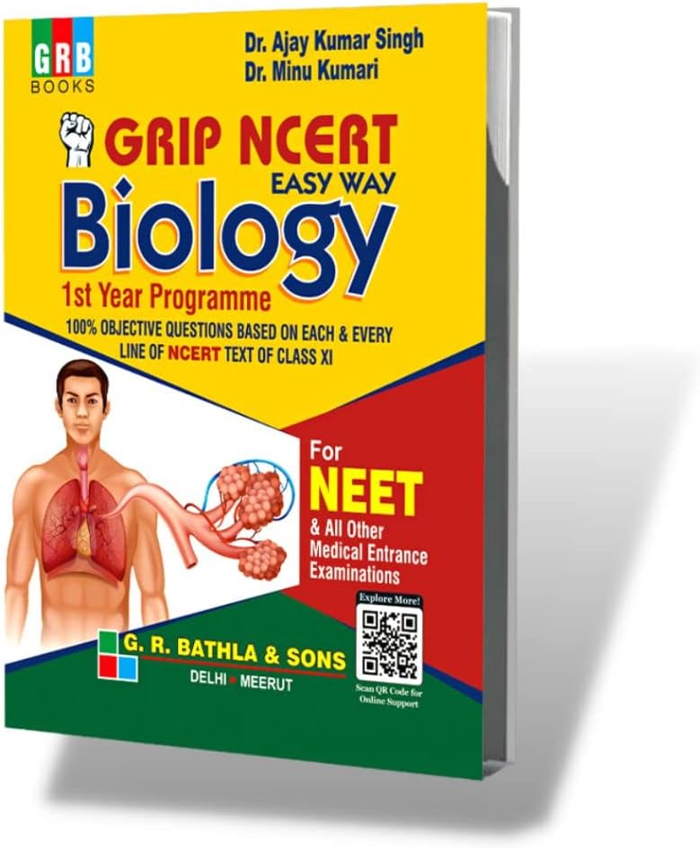 Grb Easy Way Biology 1St Year Programme For Neet (Examination 2020-2021) Paperback – 1 January 2019