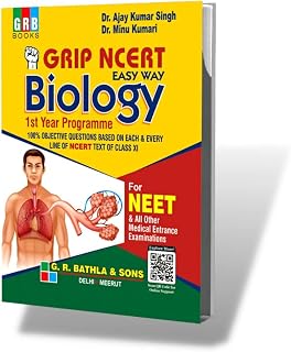 Grip NCERT GRB Easy Way Biology 1st & 2nd Year Programme for NEET, AIIMS, JIPMER and All Other Medical Entrance & Competit Price In India