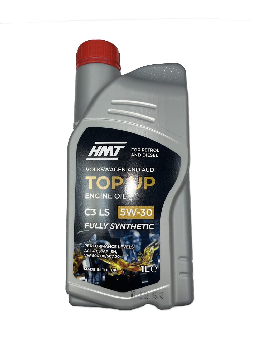 HMTHMT HMTM404 Premium Auto LS 5W-30 Fully Synthetic Engine Oil Top Up 1 Litre