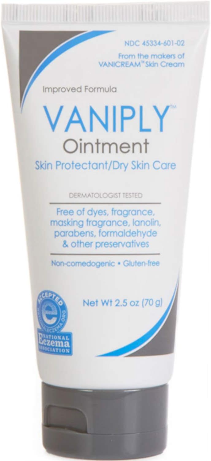 Vaniply Ointment Skin Protectant/Dry Skin Care - 2.5 Ounces each (Pack of 3)