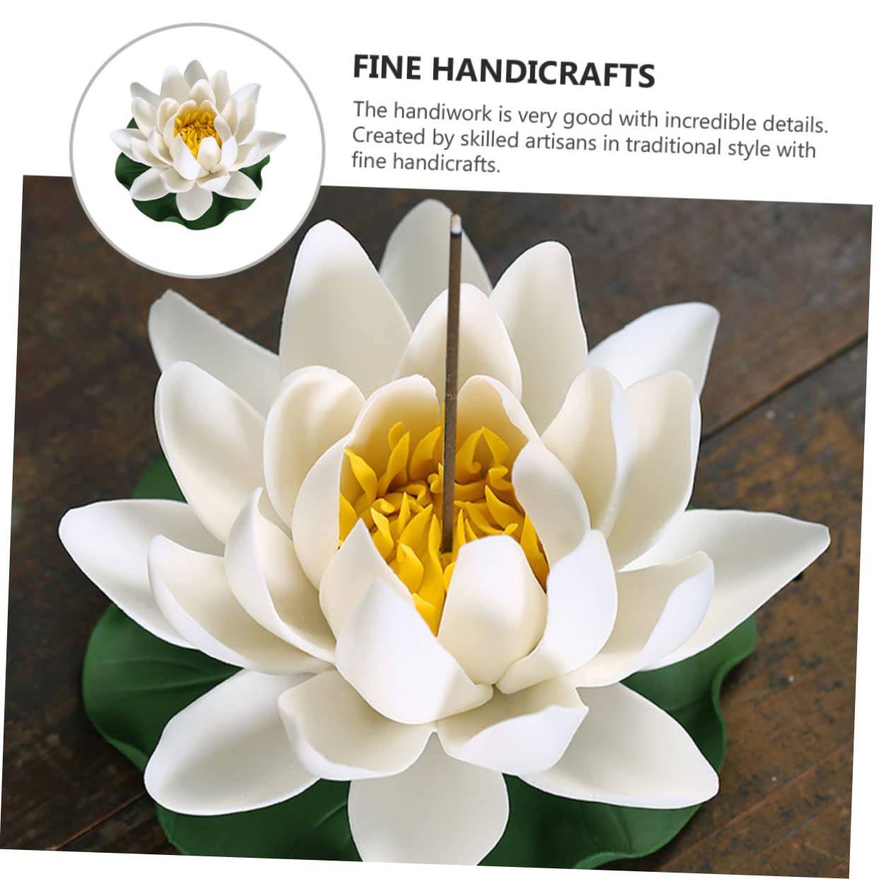 Amosfun 3stücke Lotus Räucherstäbchenhalter Aus Keramik Dekorativer Räucherofen Für Wohnzimmer Yoga Meditation Und Zuhause Kunstvolles Design Mit Feinen Details Weißer Lotus