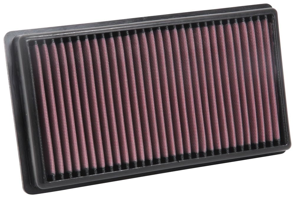 K&N 33-3122 Filtro dell'aria motore ad alte prestazioni, premium, lavabile, filtro di ricambio, prestazioni aumentate, 2014-2019 (C4 SpaceTourer, Jumpy, 3008, 308, 5008, 508, Expert, Traveller, ProAce