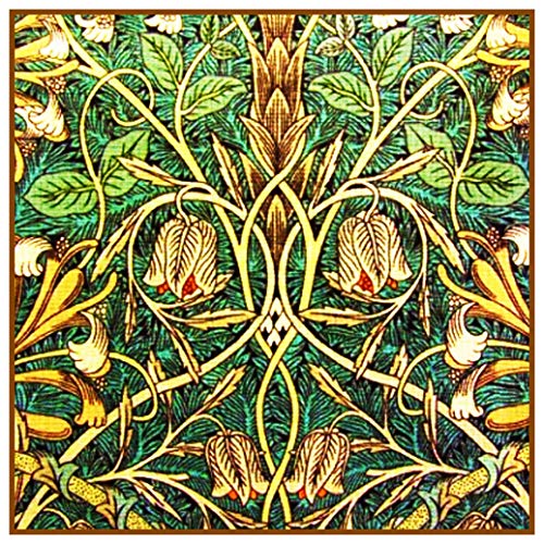 Orenco Originals William Morris Honeysuckle Tulip Detail Design Counted Cross Stitch Pattern