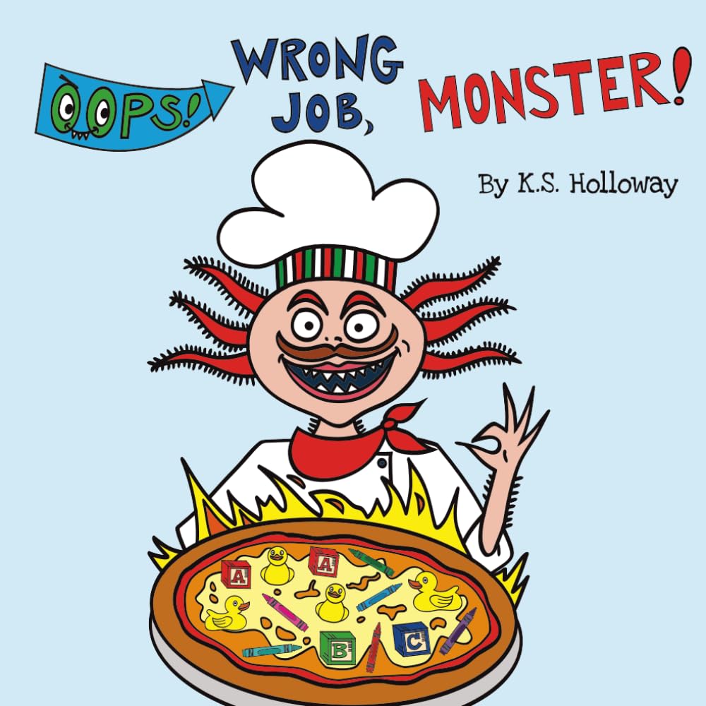 Oops! Wrong Job, Monster!: Funny Monster Picture Book for Ages 3-5