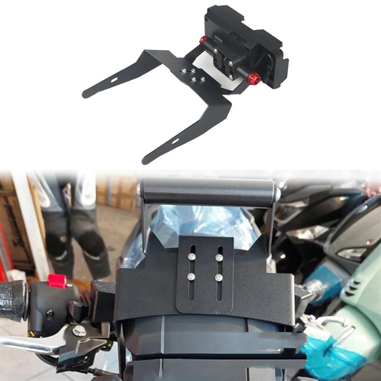 Supporto Universale Per Telefono E GPS Moto - Per BMW K1600, R1200, R1250 Serie Argento - Foto 13