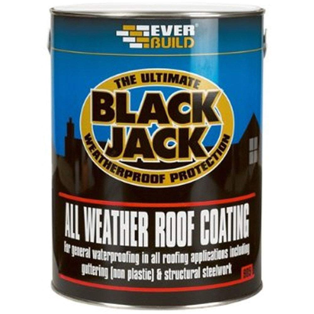 Everbuild Sika Black Jack® 905 All Weather Roof Coating 5 Litre