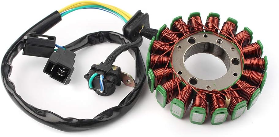 Amazon Gzyf バイク用 ステーターコイル ジェネレーター 純正交換 発電機 コイル 耐久性 大容量 カスタム 対応車種 スズキ Suzuki Tu125 S125 Gn125 1個 バイク用イグニッションコイル 車 バイク