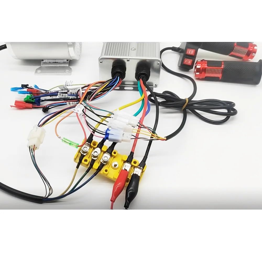E-Bike-Controller Elektrische Steuerung 2500 3000 W 48 V 60 V 64 V 72 V 50 A Brushless Dual-Mode for E-Bike Motor Motorräder Ersatzzubehör Brushed Motor Controller