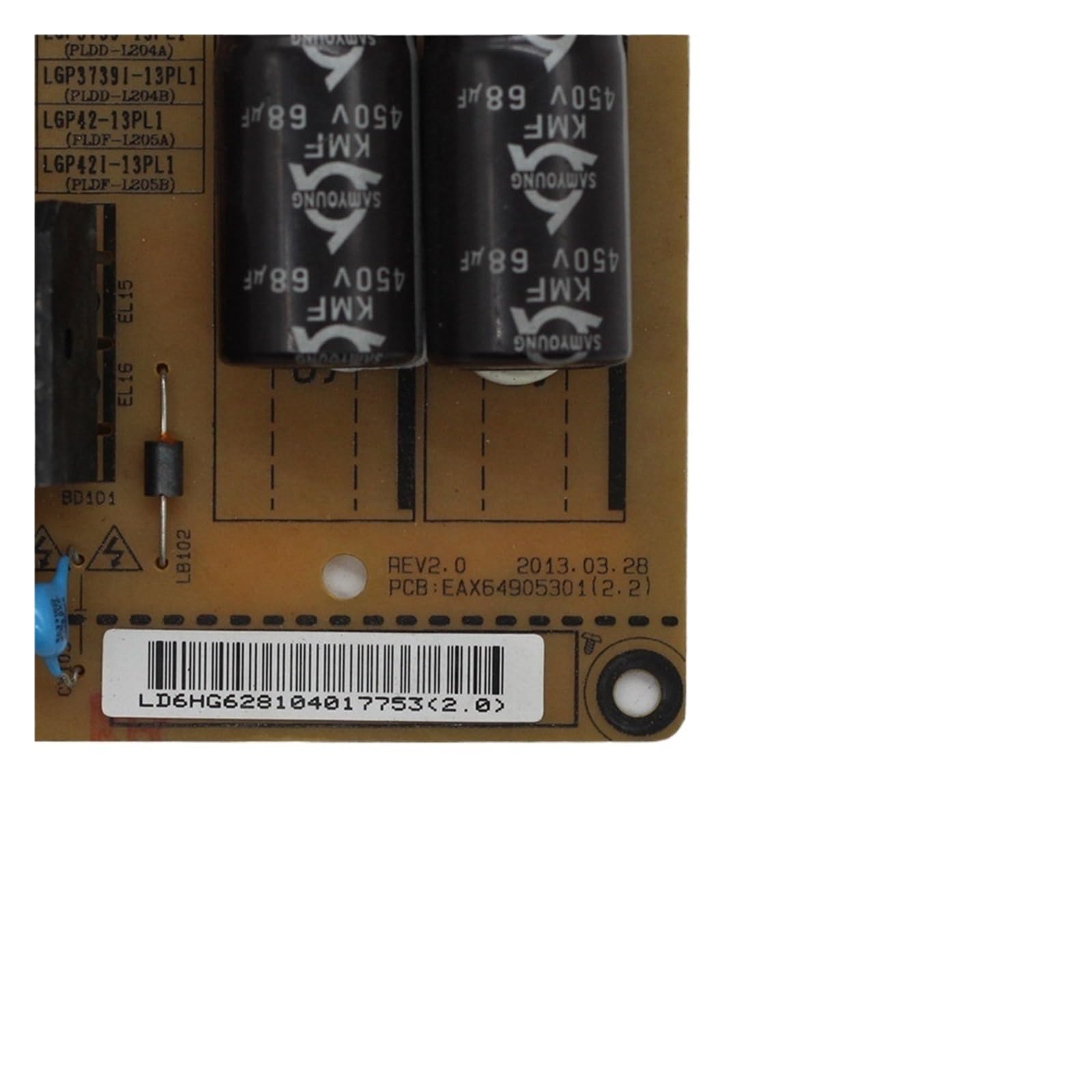 Scheda Madre TV EAX64905301 P42-13PL1, For Accessori For Scheda Di Alimentazione TV Da 42 Pollici P42 13PL1 EAX649053001