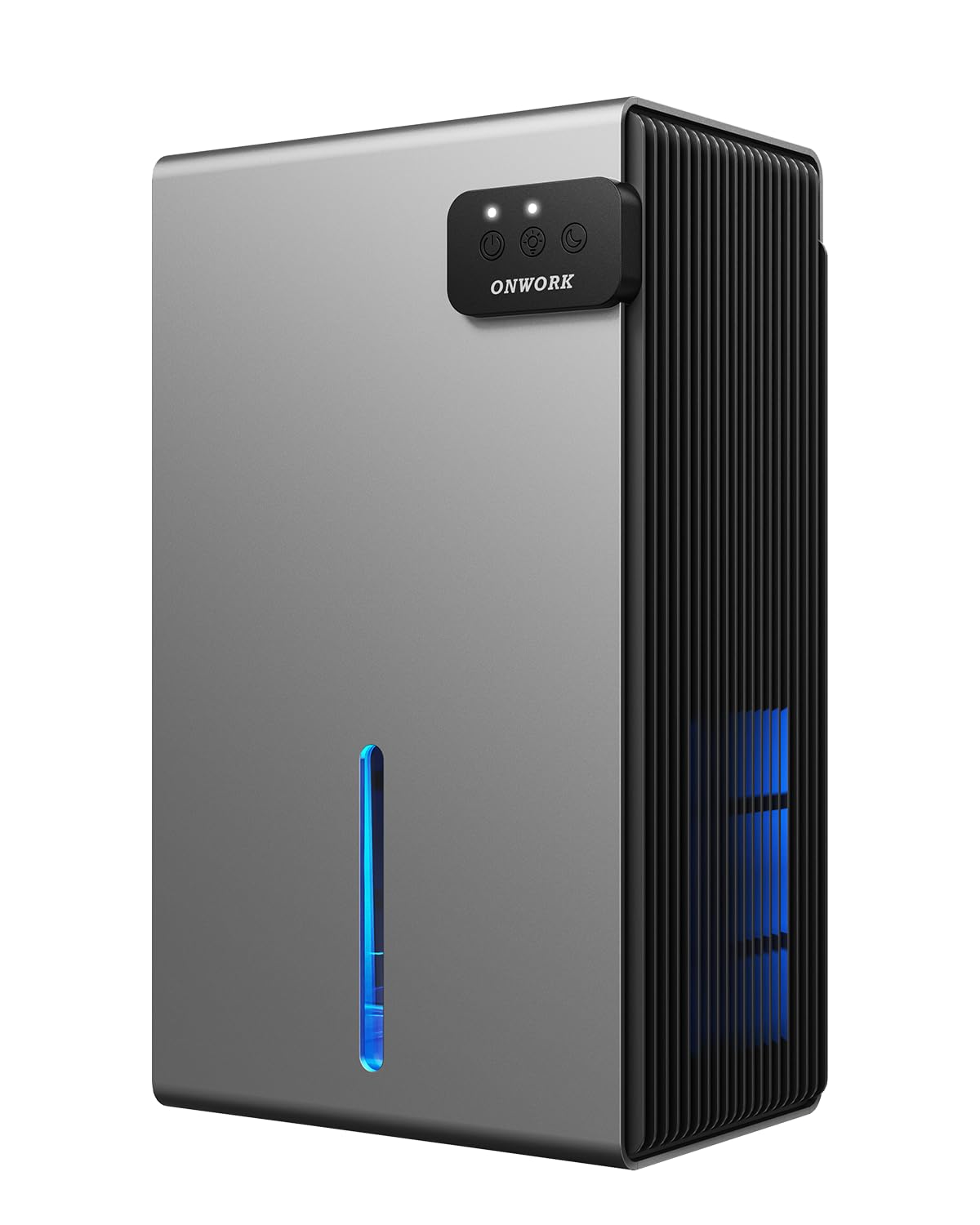 Dehumidifier, 95 OZ Dehumidifiers for Home (850 sq.ft), Quiet Small Dehumidifiers for Bedroom Bathroom Basements Closet RV, Auto Shut Off, Two Working Models and 7 Colors LED Light.