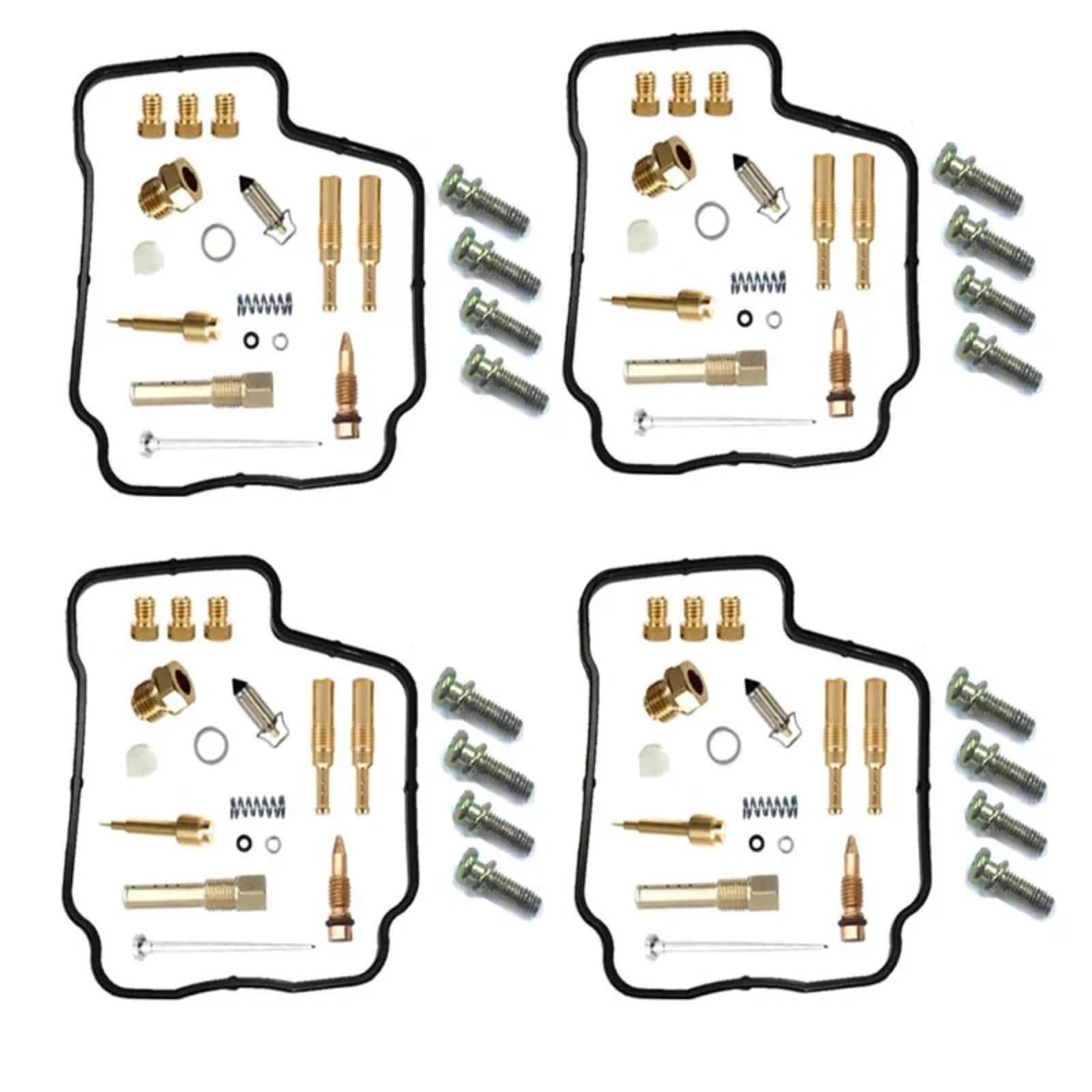 Moto Kit Di Riparazione Carburatore Per CBR250R MC19 Per CBR250 Gruppo Galleggiante Membrana Stantuffo Carb Revisione Set Parti Di Ricambio Carburatore Kit