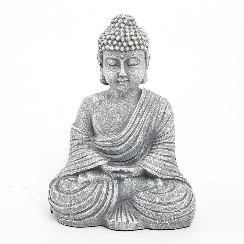 Bouddha assis pour jardin zen : créez un havre de paix sur votre terrasse