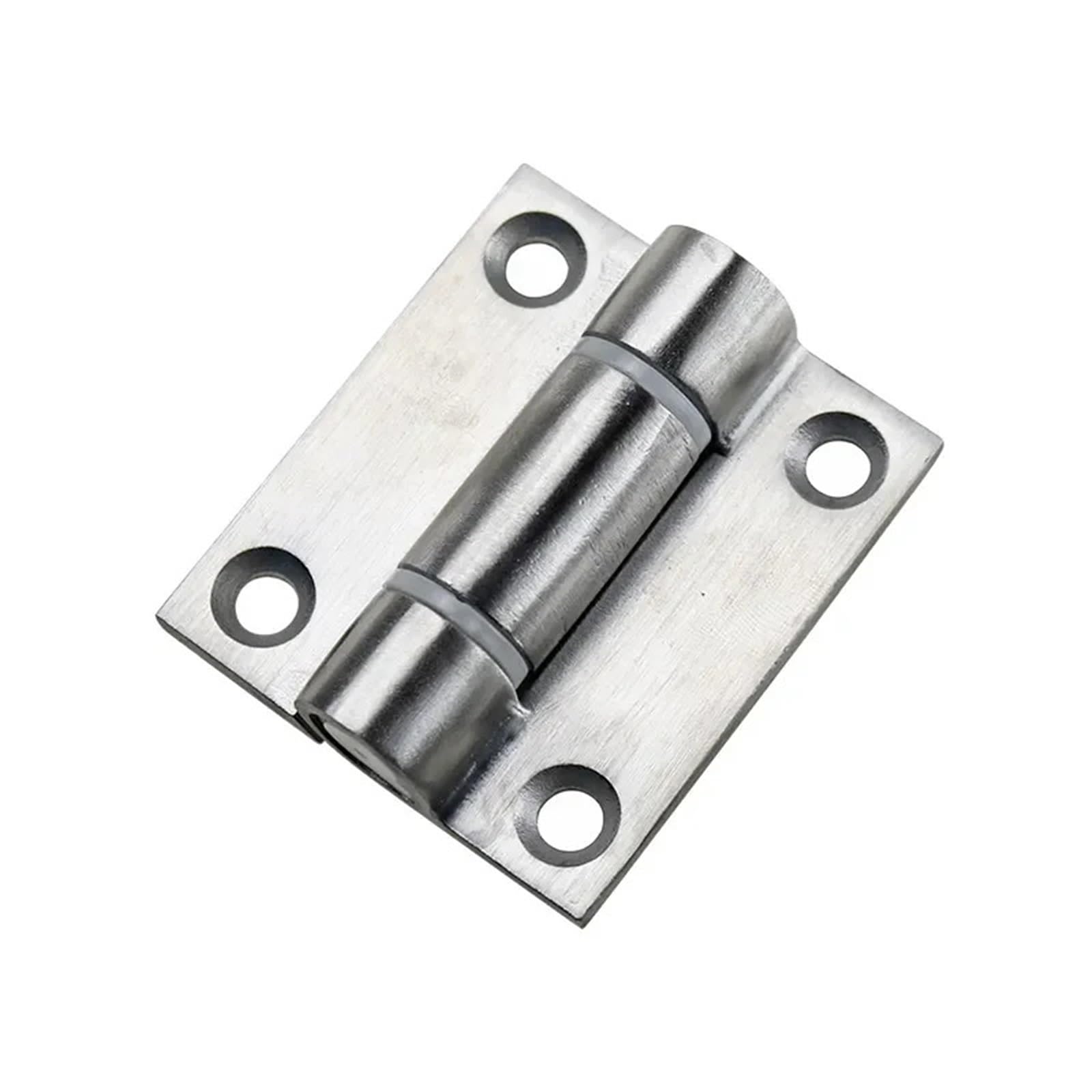 Bisagra de puerta de armario eléctrico de acero inoxidable 304/eje intermedio con par ajustable, 1 unidad