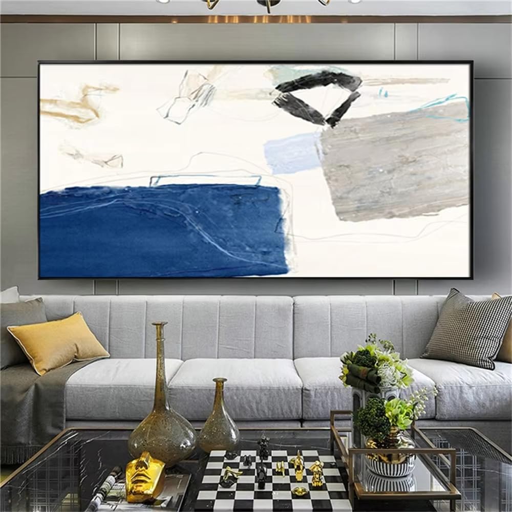 DFZEWKI Canvas Painting Modern Living Room Decor Decorative Canvases Hall Artwork Wall Art Prints Ideal(75x150cm(30x59in)/No frame)