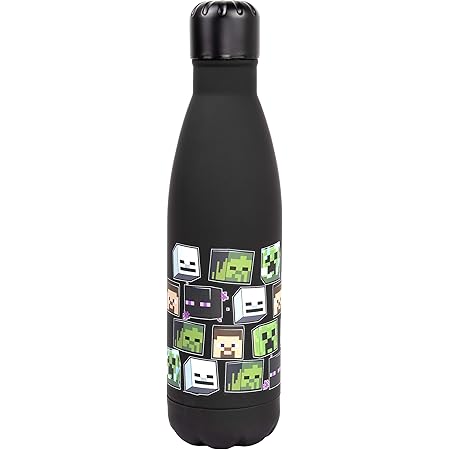 Thermos Funtainer 12 Ounce Bottle Dark Minecraft Amazon Co Uk Home Kitchen