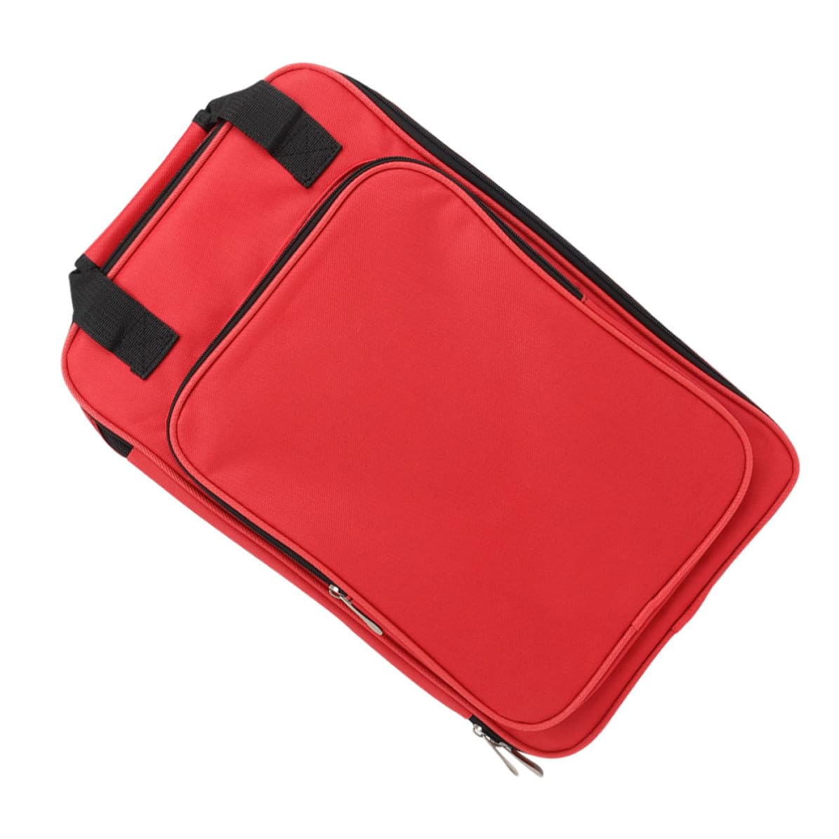 Bolsa para Salas de Transportar de y para Presentaciones de Práctica Fácil Roja Algodón Oxford Baquetas Batería