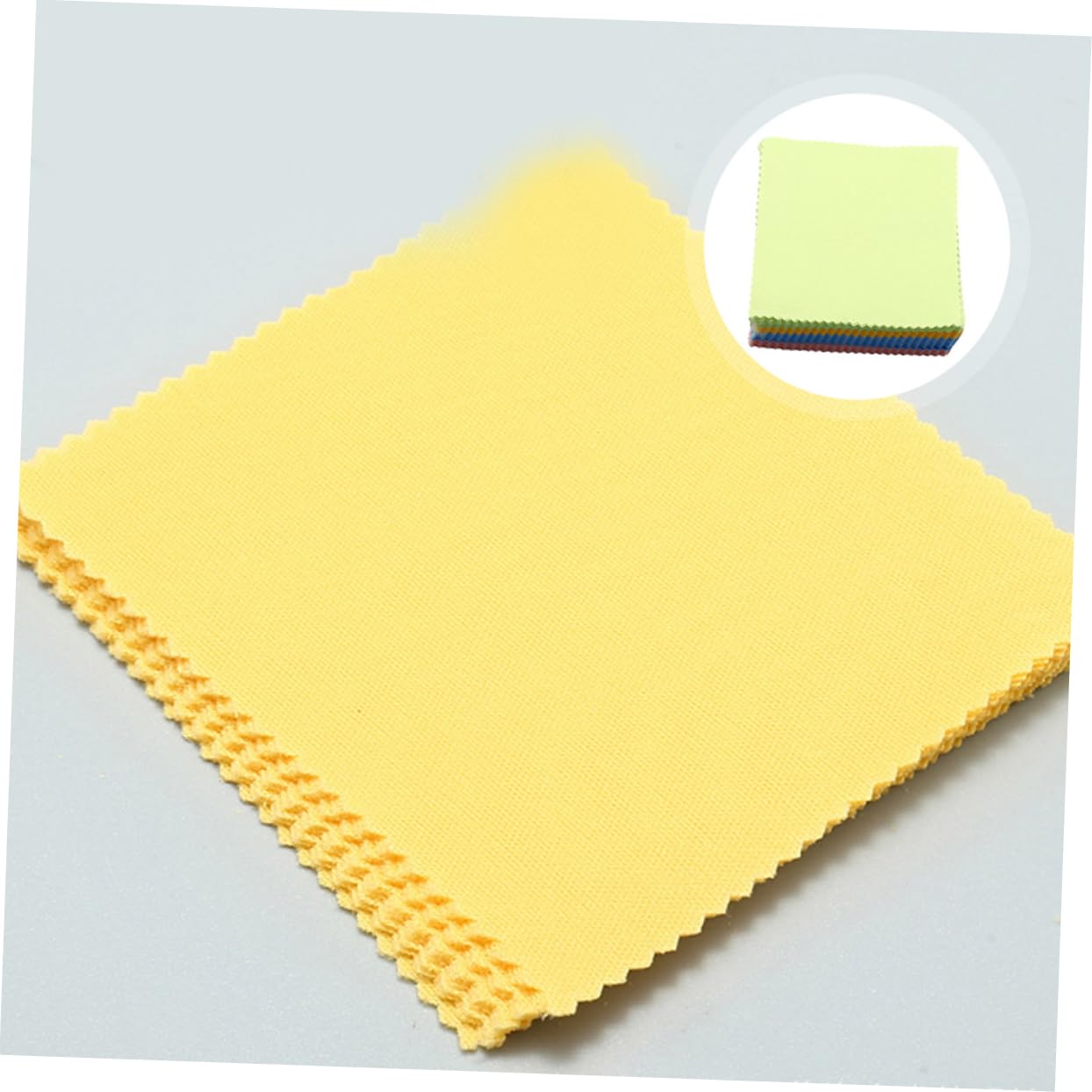 FRCOLOR 500 Stück Brillenputztücher Brillenputztücher Bildschirmwischtücher Brillenputztücher Brillenreinigungstücher Brillenputztücher Kompaktes Brillenputztuch