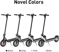 Vista 42 de Patinete eléctrico para adultos y niños grandes, alcance de 23/21 millas, velocidad máxima de 22/18 MPH, potente motor de 650/500/350 W, neumáticos