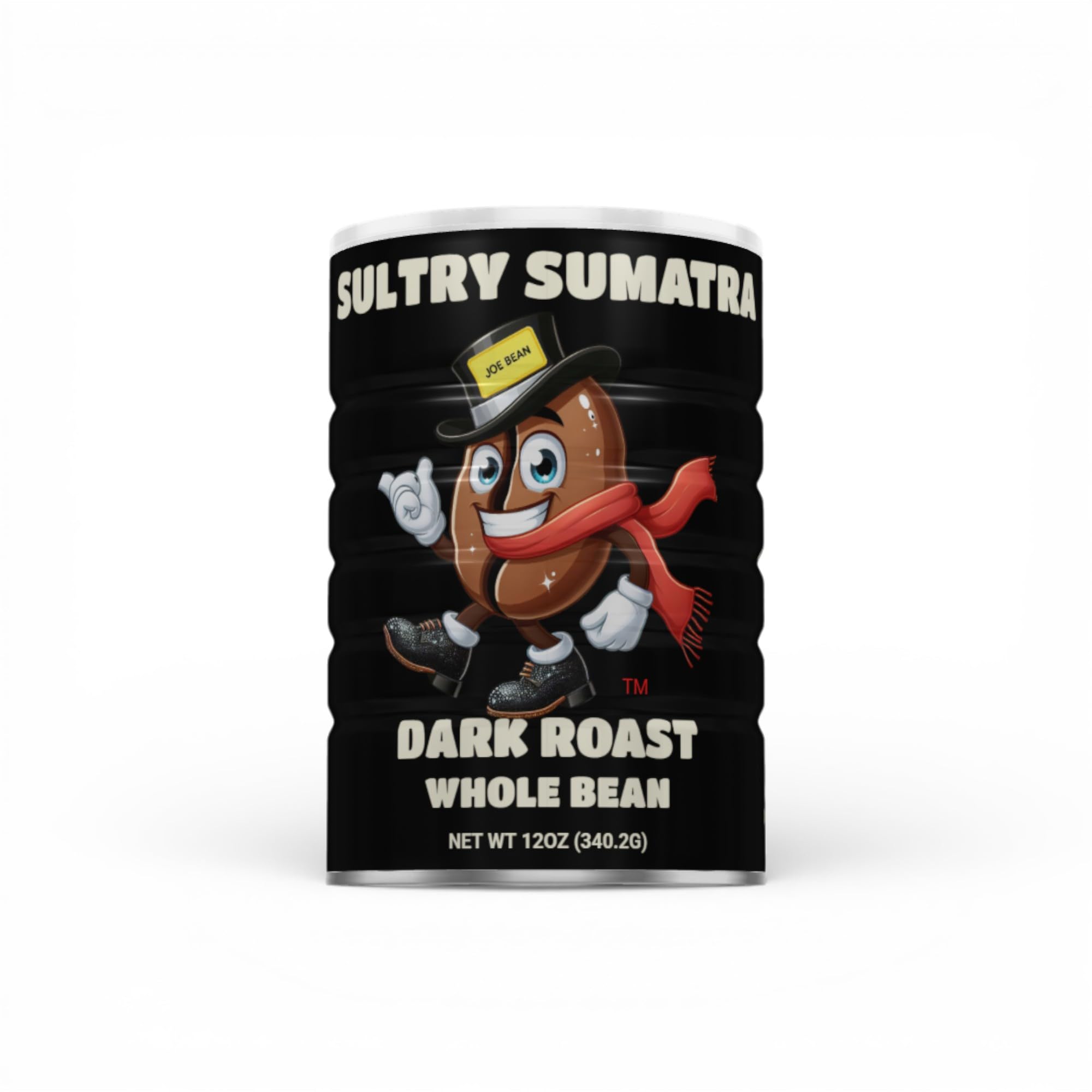First And Main Coffee Co. / Sultry Sumatra/Premium Dark Roast/Whole Bean Coffee / 12 Ounce Can